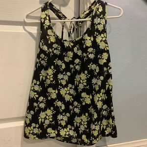 Volcom Open Tie Back Top size Small